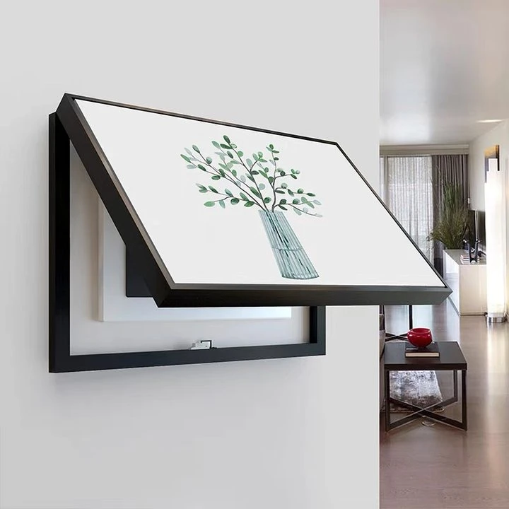 电表箱装饰画免打孔客厅清新绿植配电箱遮挡箱北欧电源开关盒挂画