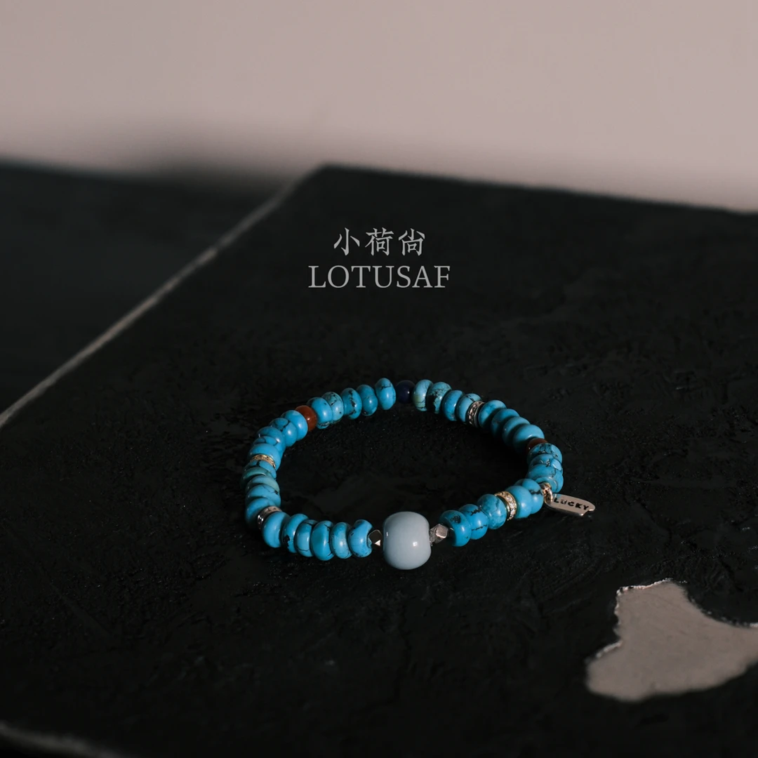 非金属陶瓷手链 小荷尚LOTUSAF小荷尚【无垠】青瓷陶瓷手链