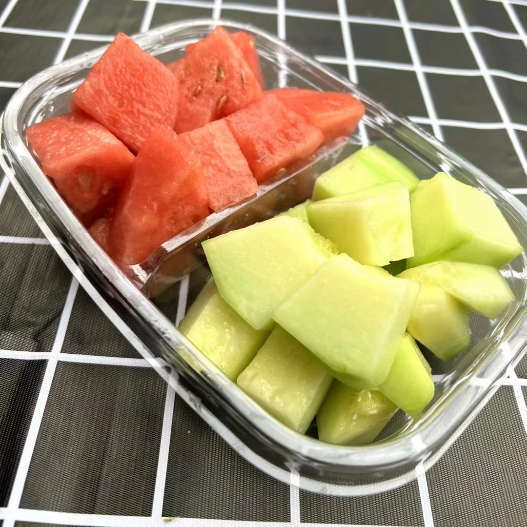 西瓜哈密瓜俩拼果切300Gg