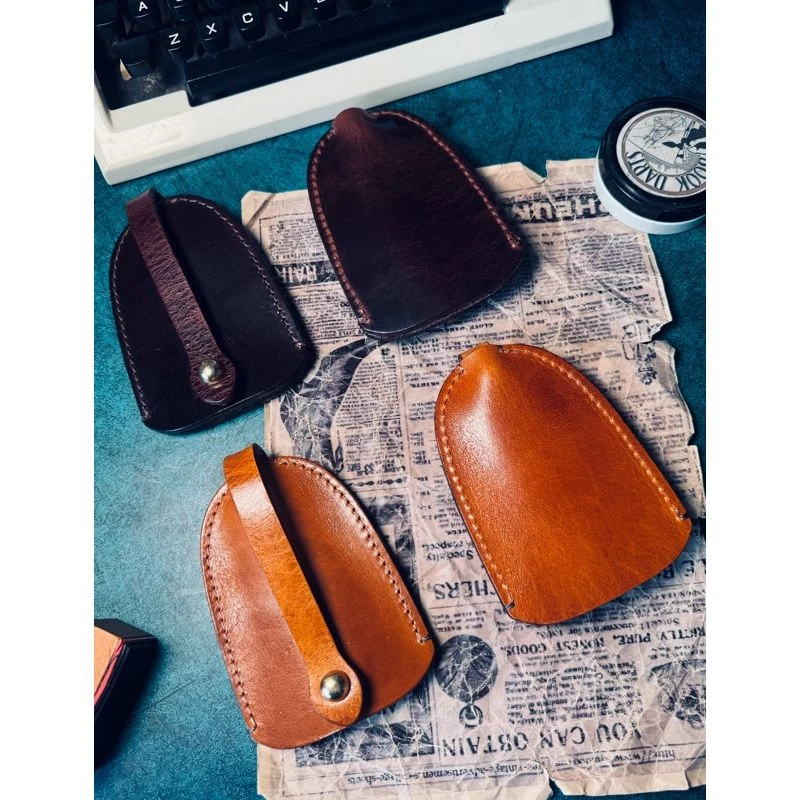 本儿哥的包店 头层牛皮钥匙包厚牛皮钥匙扣车钥匙复古多功能真皮