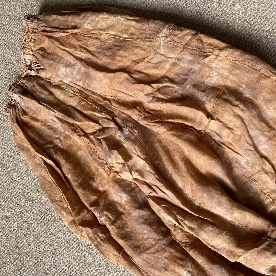 肖肖分享 新款秋叶黄半身裙240