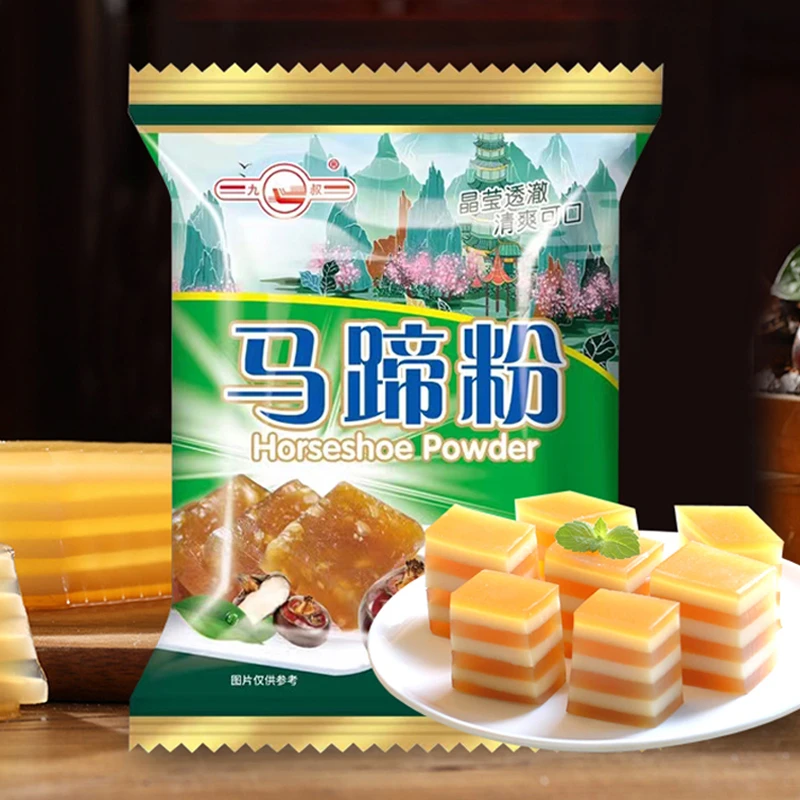 九叔老牌子批发广东马蹄粉正宗商用千层糕马蹄糕全套家用材料500g