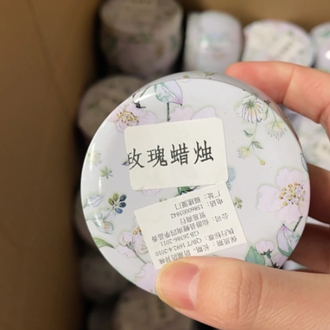 【闪购商品】蜡烛扇子玫瑰蜡烛