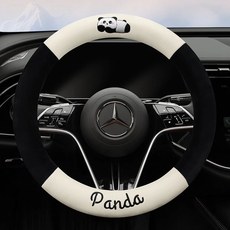 毛绒方向盘套五菱宏光S之光荣光V小卡新卡凯捷冬季保暖防滑车把套