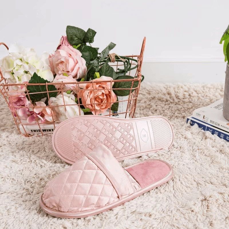 谬涵 桑蚕丝真丝家居拖鞋男女居家鞋