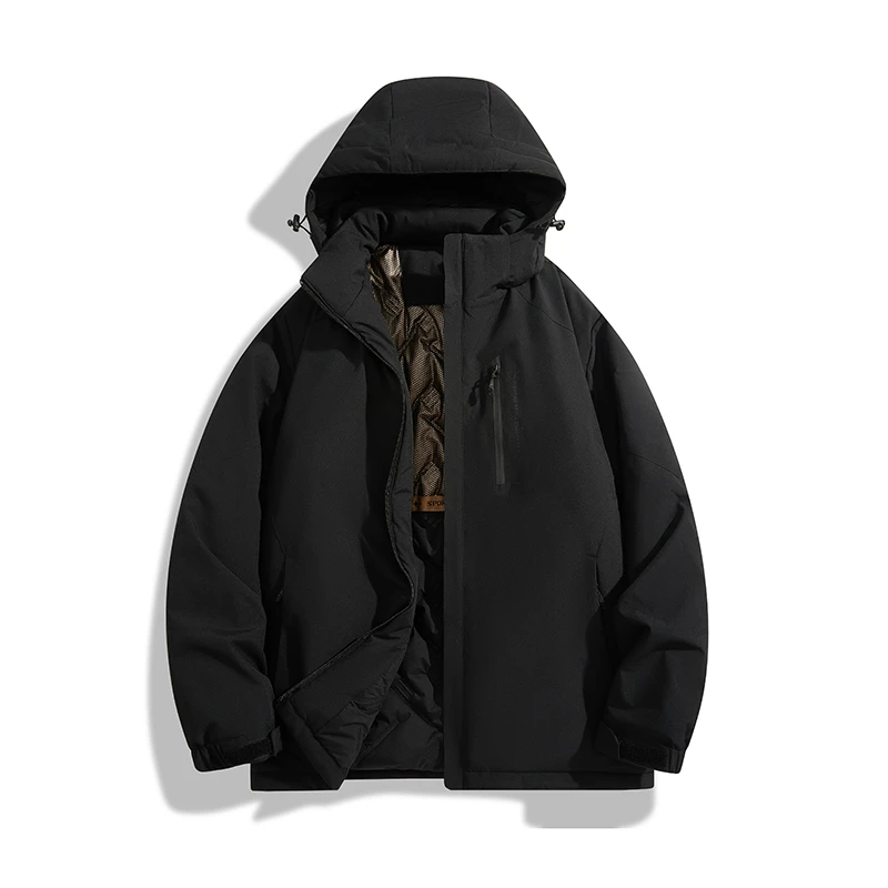 2024新款冲锋衣男女同款户外百搭宽松休闲潮流偏厚徒步登山服外套