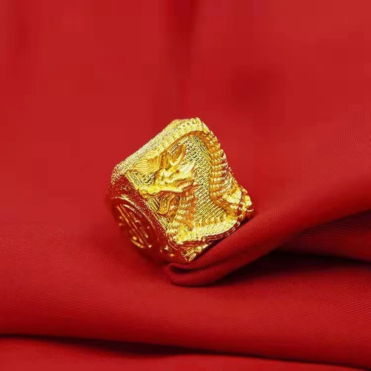 合金戒指 大盘龙戒指