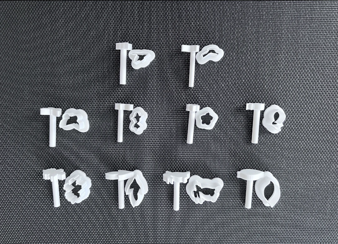 点心—和果子切模10个