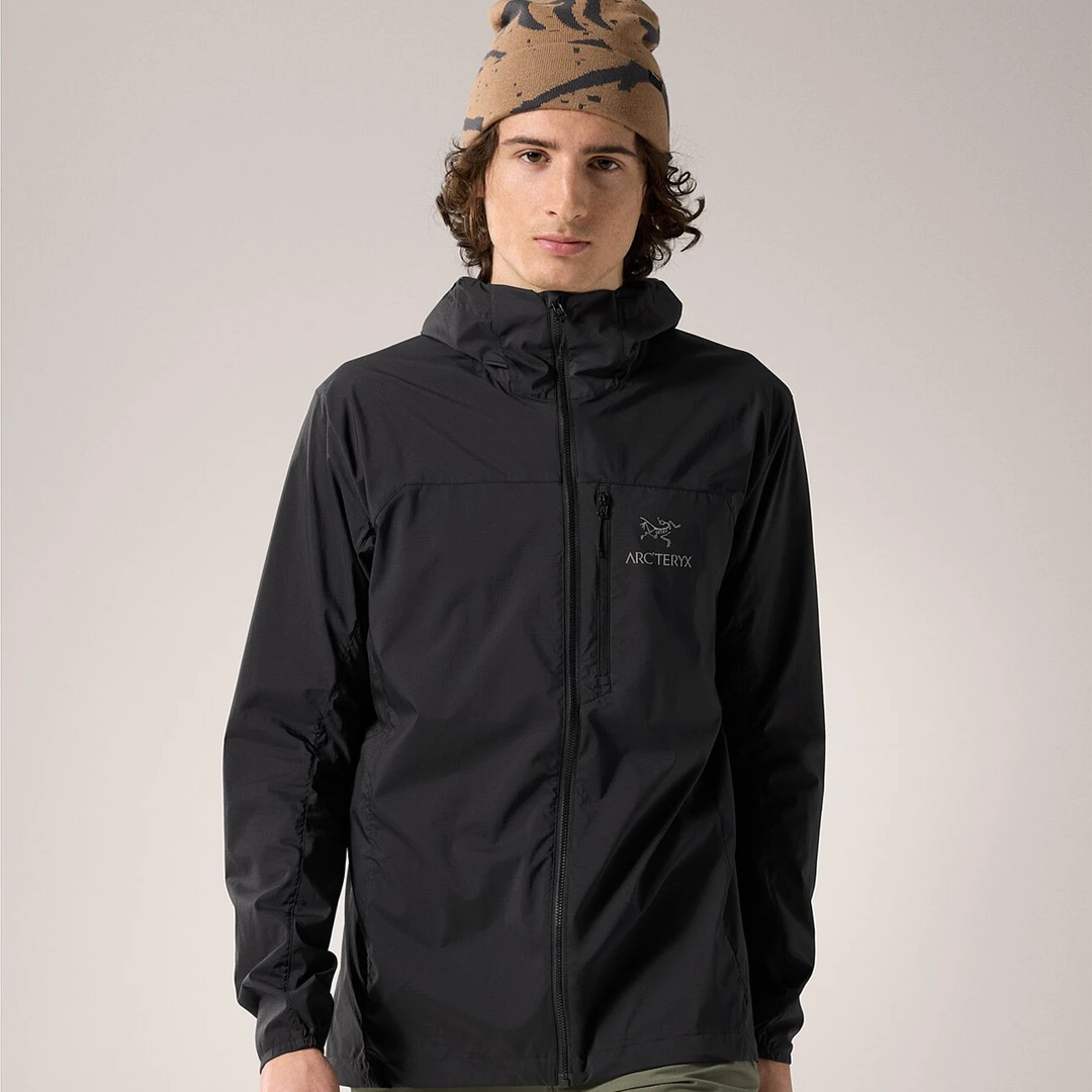 ARC'TERYX/始祖鸟Squamish Hoody 皮肤衣男款轻量防晒服外套防水