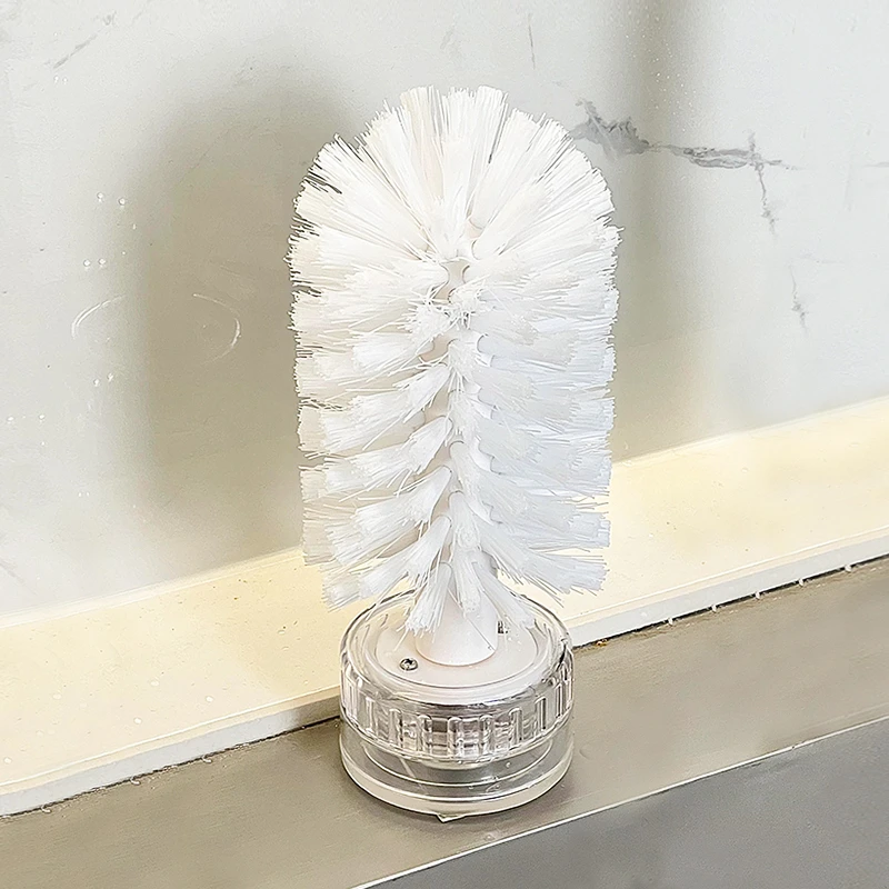 尊慕斯吸盘杯刷水杯清洗神器洗玻璃杯子专用壁挂茶杯清洁刷无死角