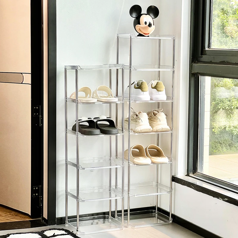 尊慕斯鞋架多层家用门口简易室内出租屋用收纳省空间防尘爆款鞋架
