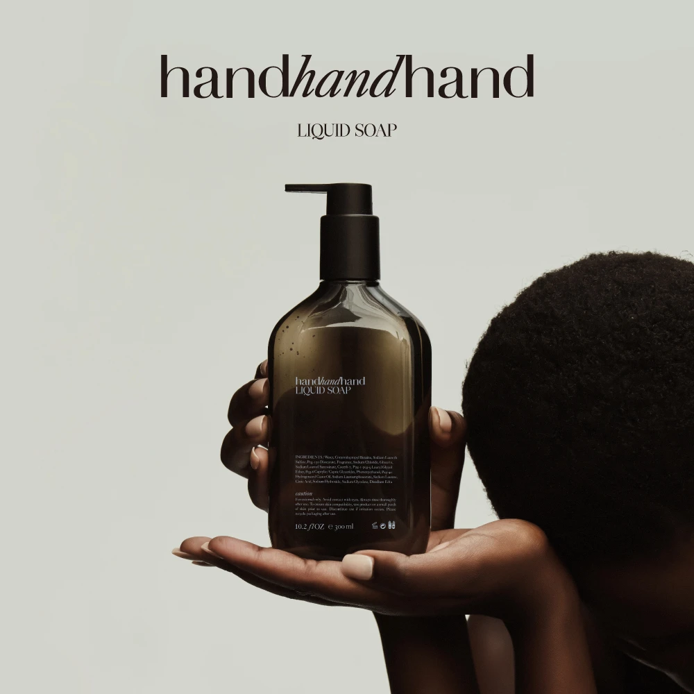 handhandhand香氛液体皂红茶冷杉玫瑰木质光感焕亮清爽保湿正品