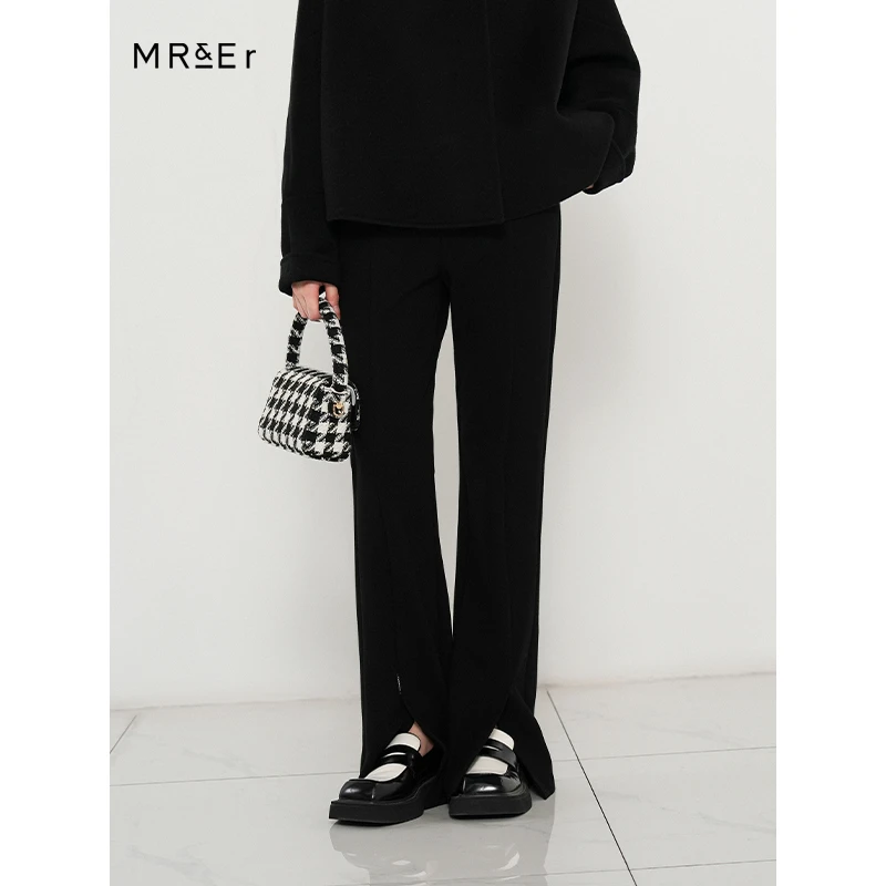 【品牌折扣】【反季清仓】设计感时尚休闲开叉休闲裤R3D71311