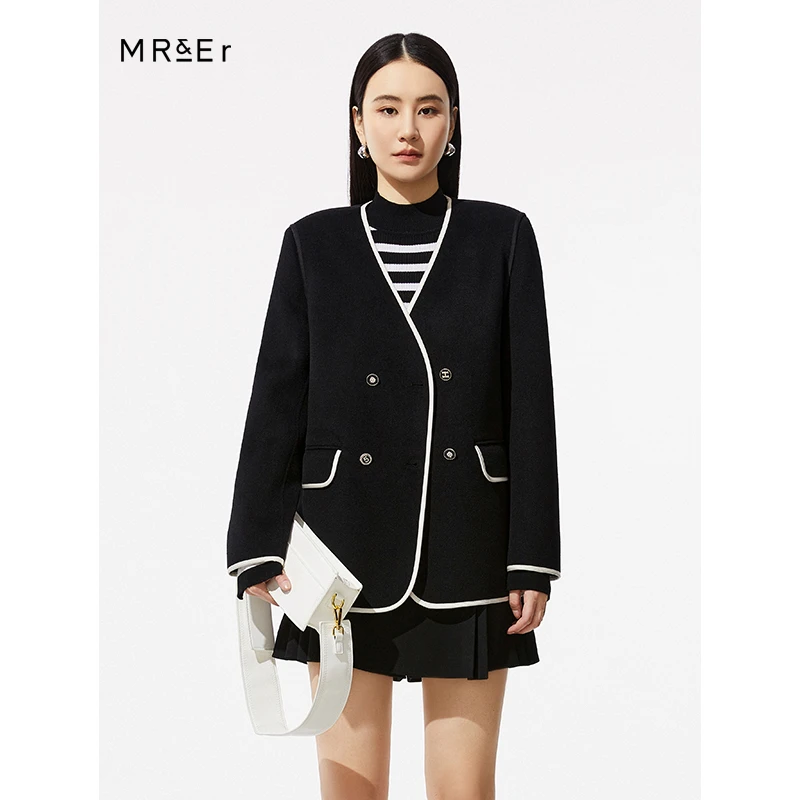 【小余专属】时尚全羊毛小香风外套R3D32462