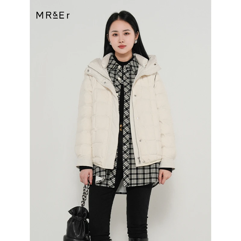 【达人专享】两件套时尚短款羽绒服外套R3D01063