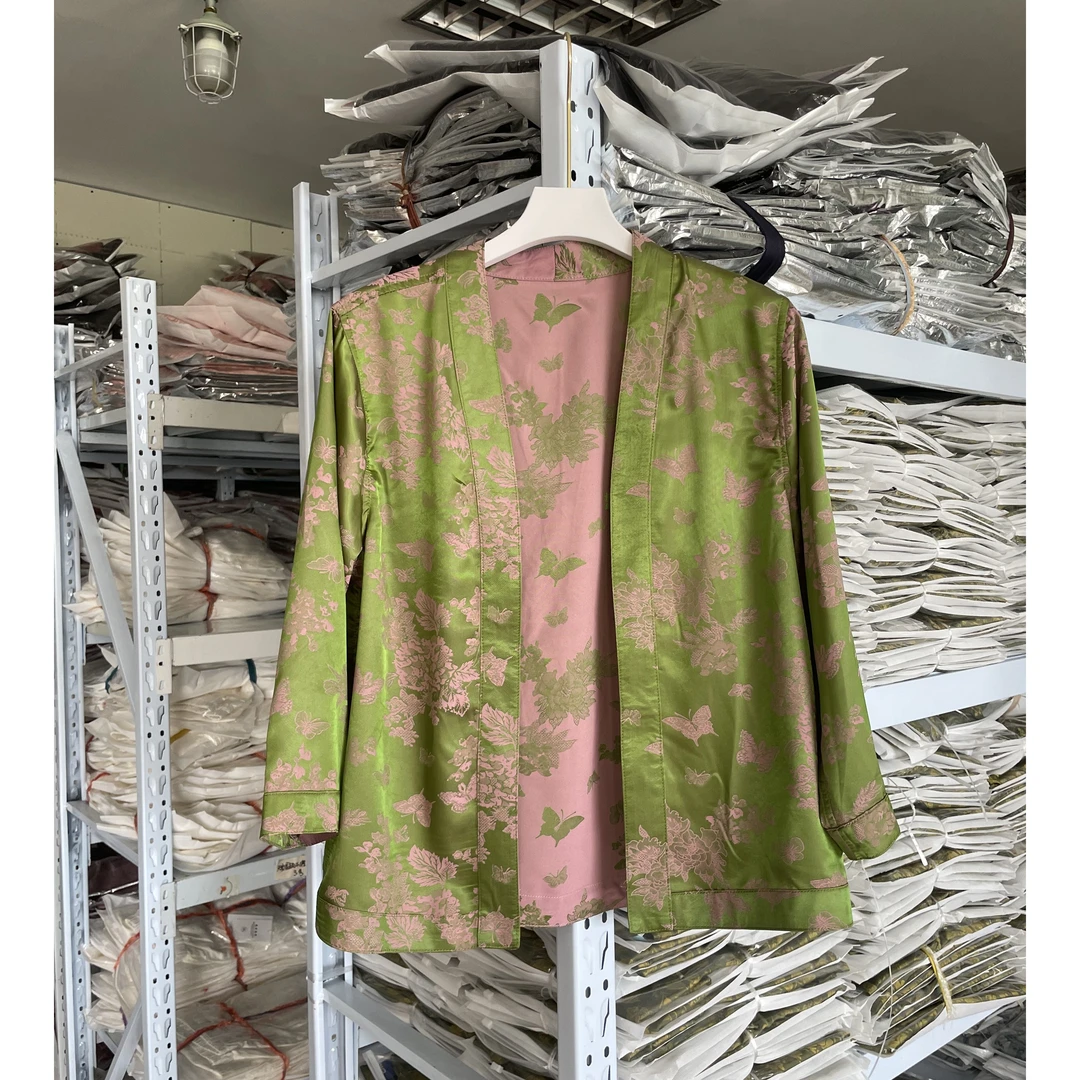 907-女士新款双面双穿西服外套