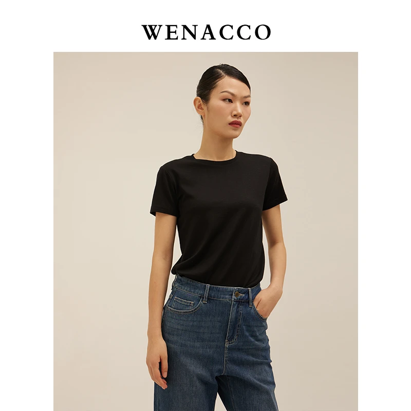 新科技美利奴羊毛T桖气质显瘦吸湿排汗Z000