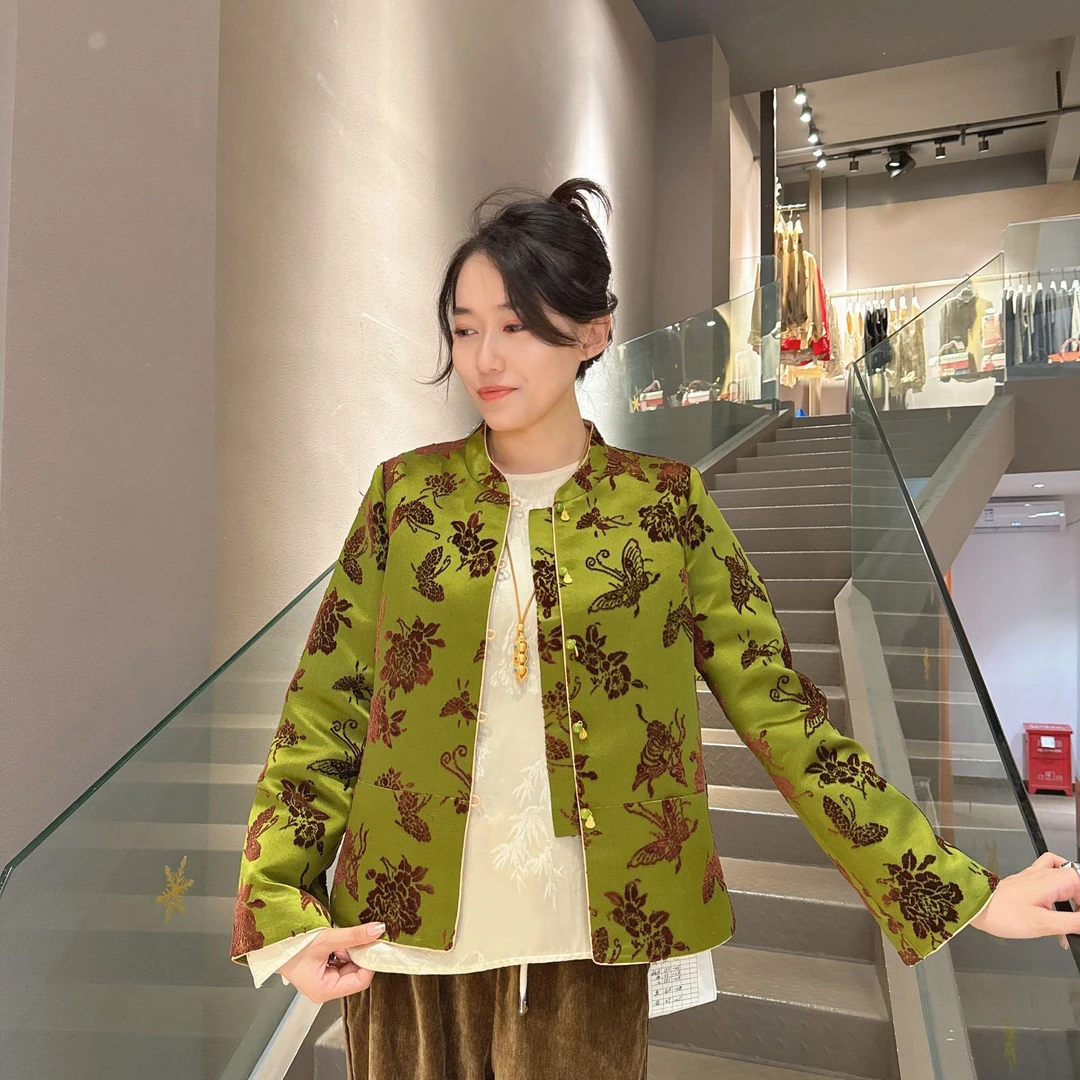 《十七定制》2024新中式气质时尚百搭显瘦外套2527
