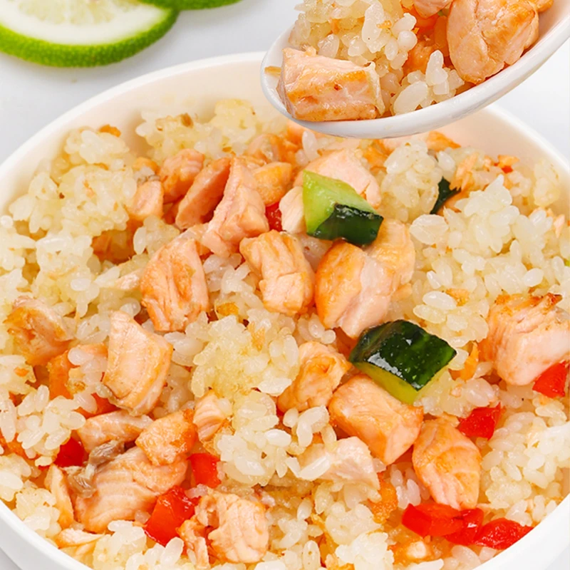 山步阿泽三文鱼三文鱼熟吃碎肉300g