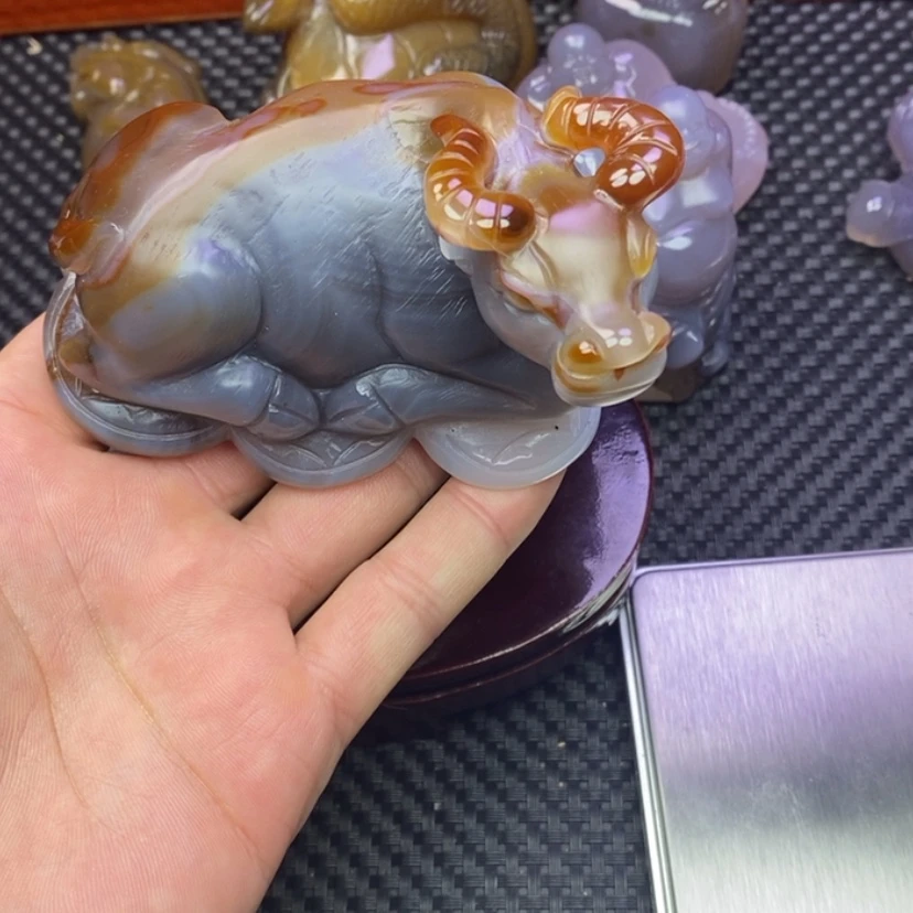 【闪购商品】玛瑙/玉髓手把未镶嵌用****6