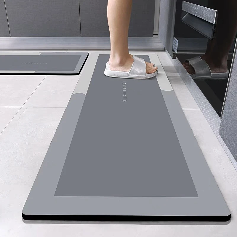 【吉佳】加厚厨房地垫进口新科技高端吸水防滑防水吸油脚垫耐脏定制