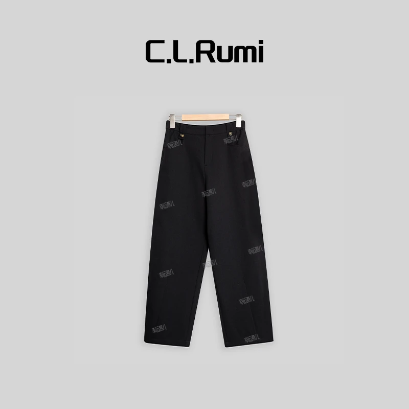 【Rumi女装】“空气萝卜裤”休闲显瘦百搭夏季薄款休闲萝卜裤4953kz