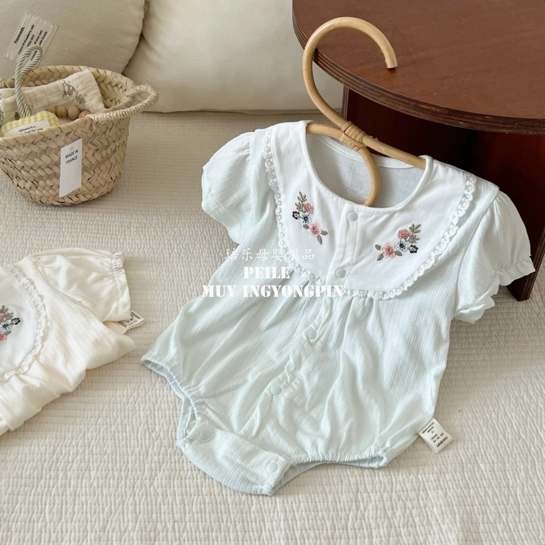 婴儿夏装衣服春秋夏季新生儿超萌包屁衣连体衣公主宝宝哈衣薄款