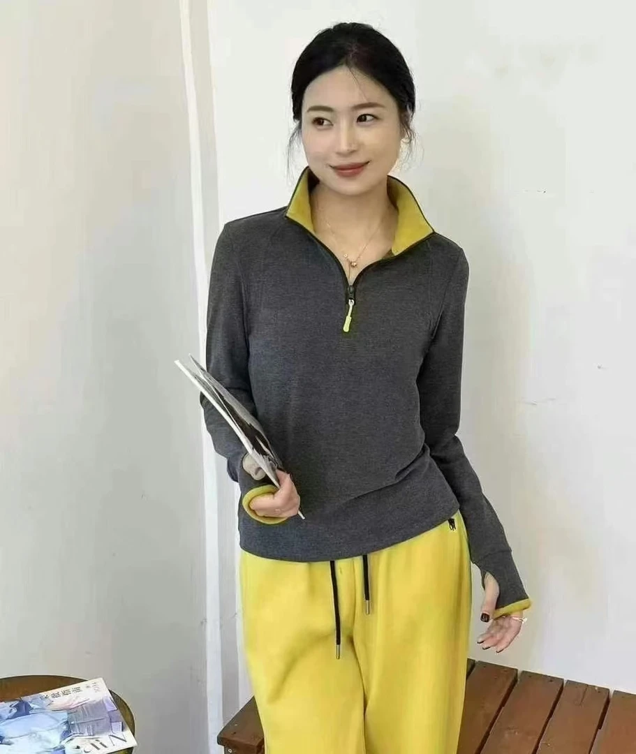 半高领打底衫女2024秋冬季新款复古气质修身内搭长袖T恤上衣