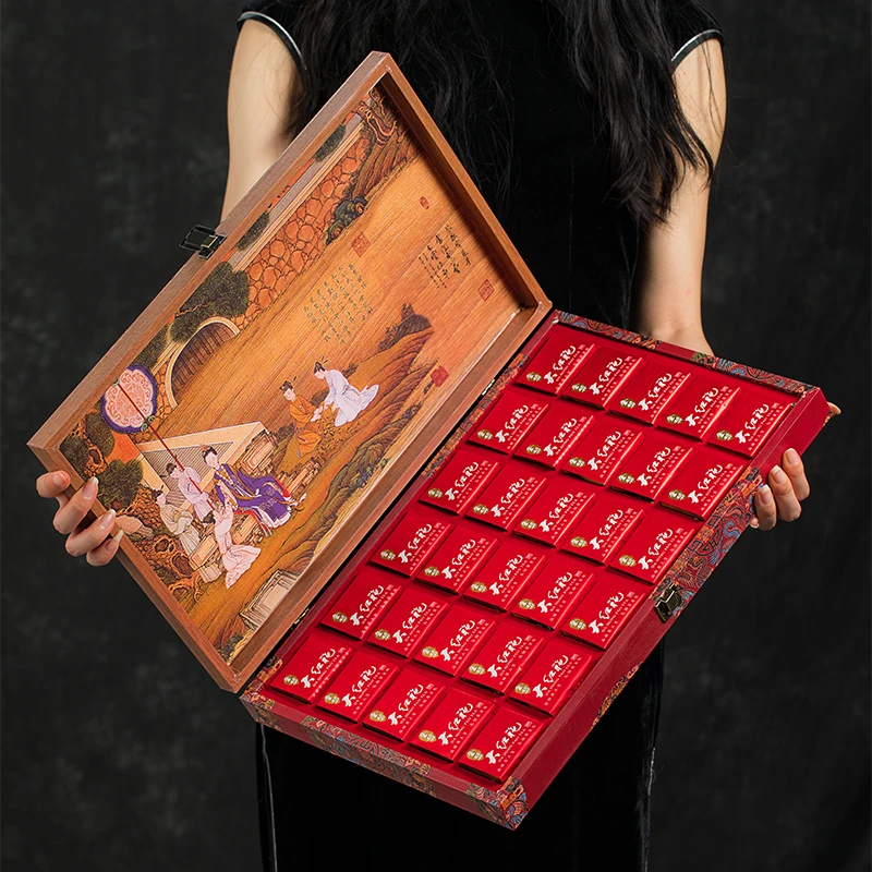 Z送礼武夷山乌龙茶岩茶肉桂大红袍茶叶浓香型礼盒装