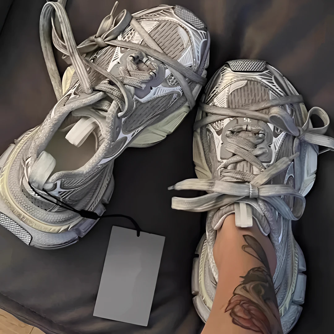 巴黎3xl老爹鞋男走秀款长尾九代2025夏季新款透气休闲运动鞋潮鞋