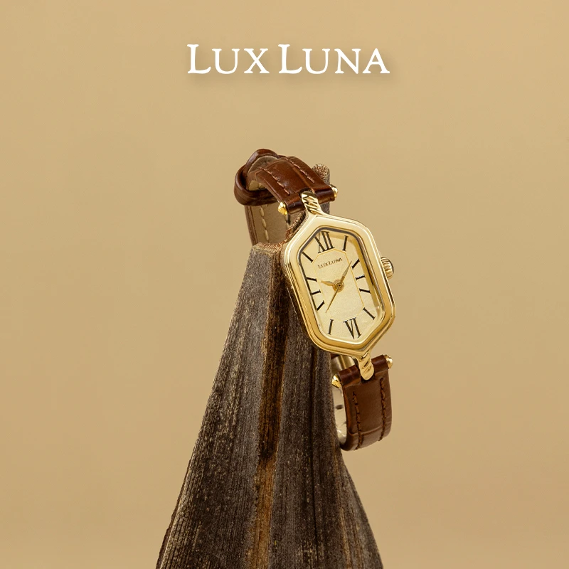 LuxLuna罗马时光手表小众轻奢时尚智能复古女士手表