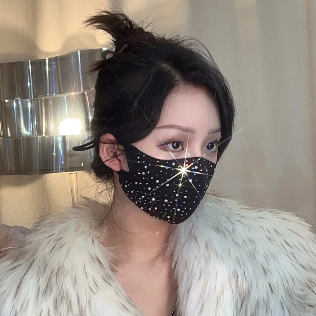 奥钻烫钻口罩仙气飘飘~