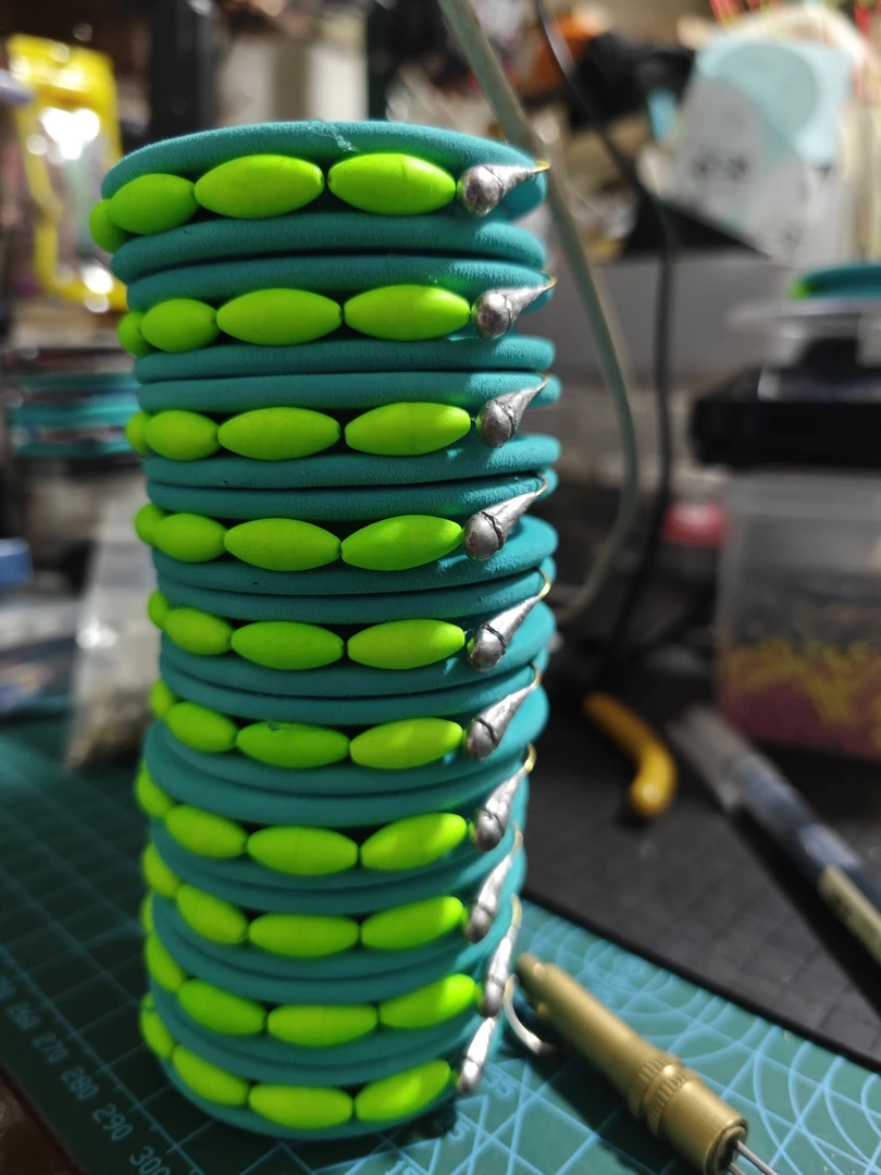 手工线组钓鱼六粒豆七星漂野钓鲫鱼传统钓线组鱼钩朝天钩鱼线