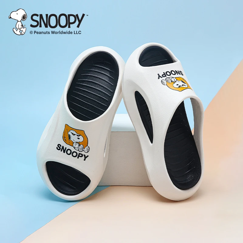 【时尚百搭】SNOOPY史努比中大童夏季舒适耐磨男女童拖鞋居家鞋