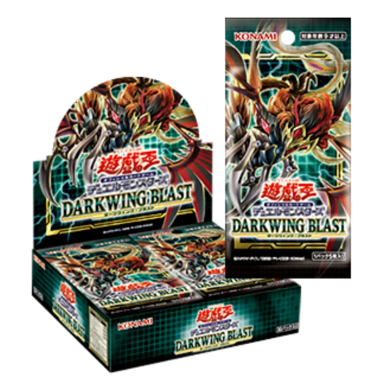 【拆盒】游戏王1110补充包 暗翼暴风 黑羽 珠泪 圣女 日文盲盒