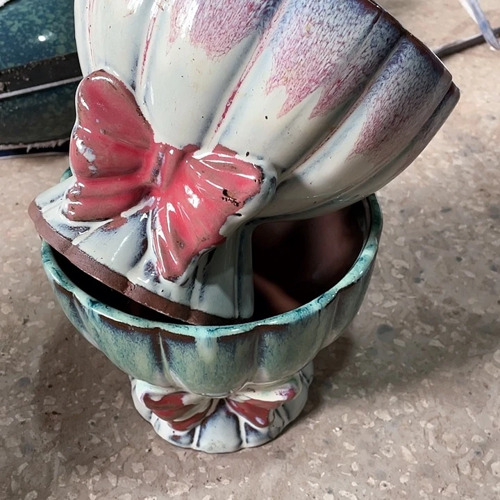 红陶20CM（含）-50CM（不含）瑕疵19/17两个