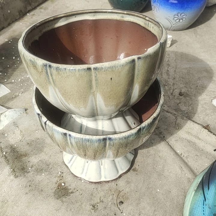 红陶20CM（含）-50CM（不含）瑕疵19-17两个