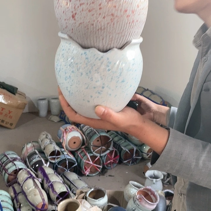 红陶20CM（含）-50CM（不含）瑕疵15/15两个
