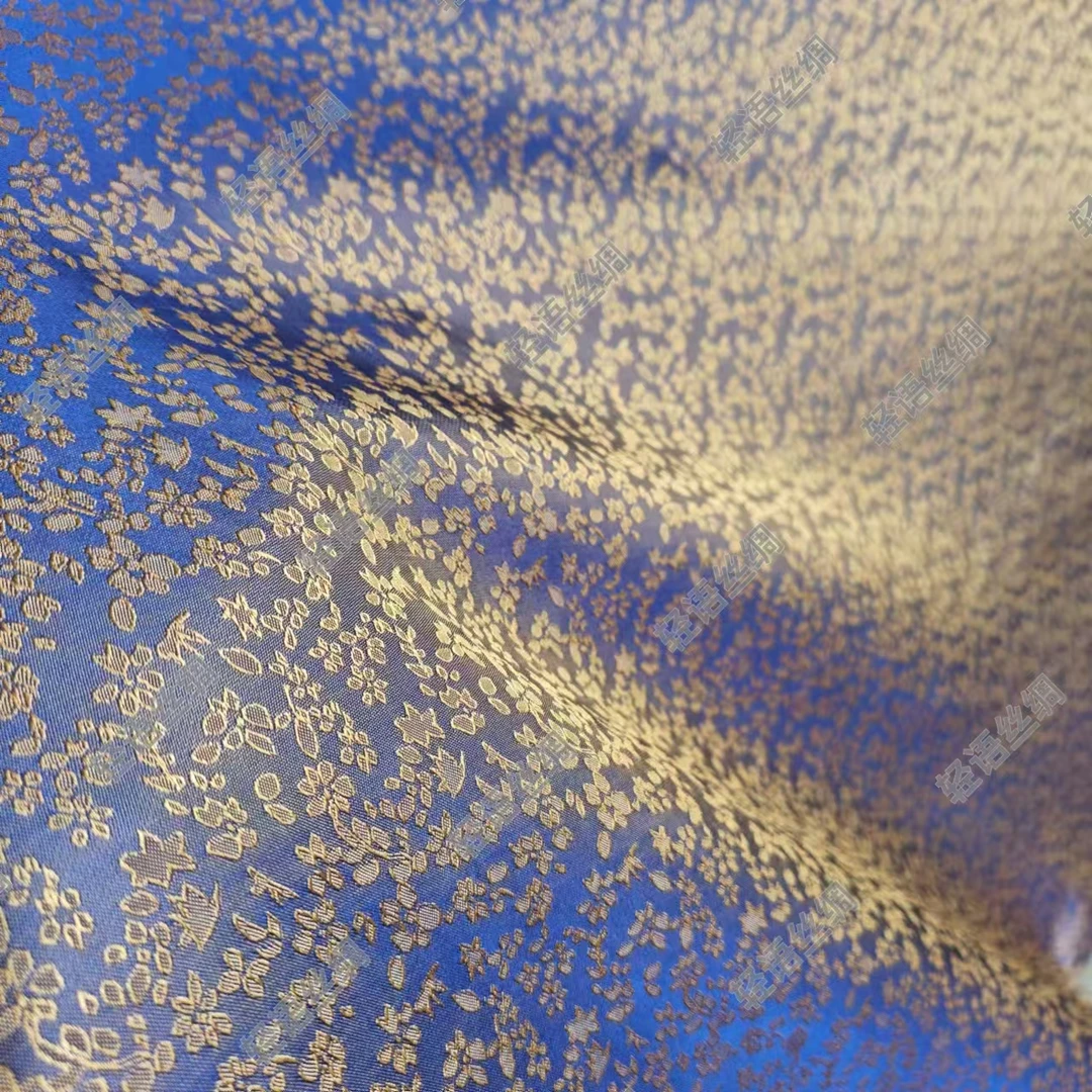 【许清欢 】140*140重锻云锦香云高货重磅国风提花高端百搭丝巾