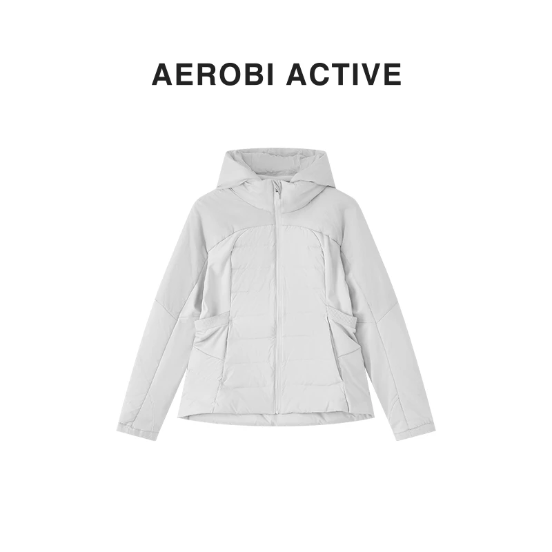 AEROBI ACTIVE 冬季修身保暖外套时尚休闲羽绒服4224