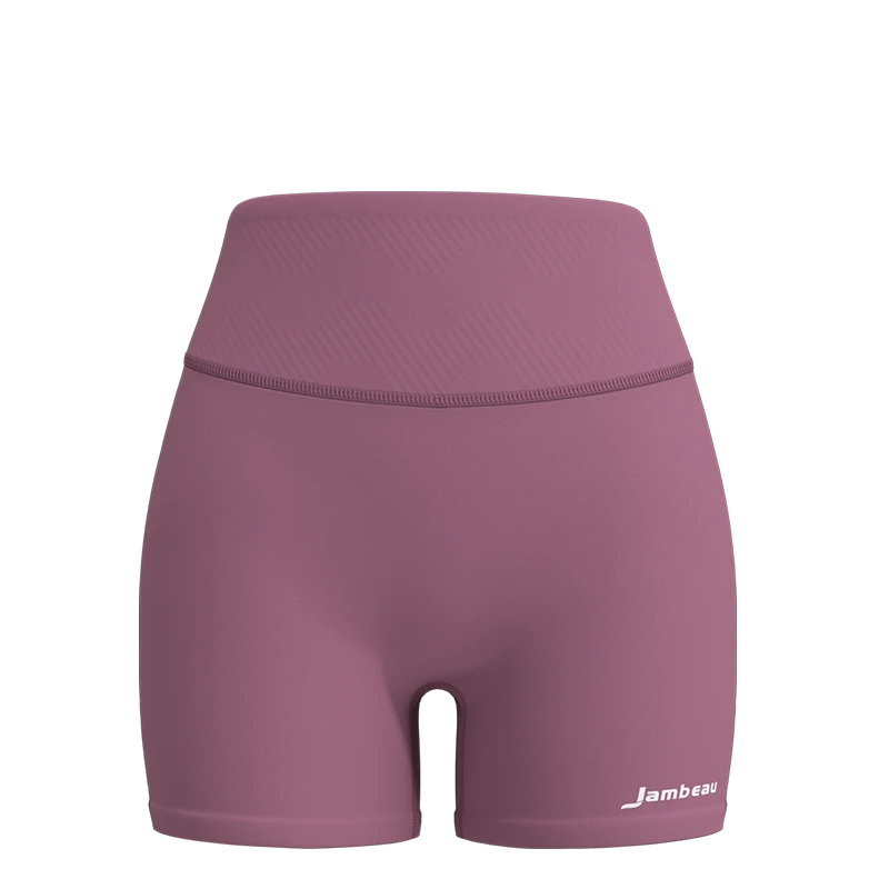 AEROBI ACTIVE运动瑜伽高腰收腹短裤超声波三分裤不卷边5367-1