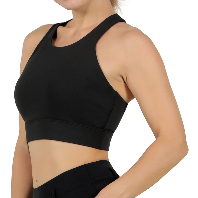 AEROBI ACTIVE 高强度运动内衣可拆卸胸垫瑜伽服黑色15