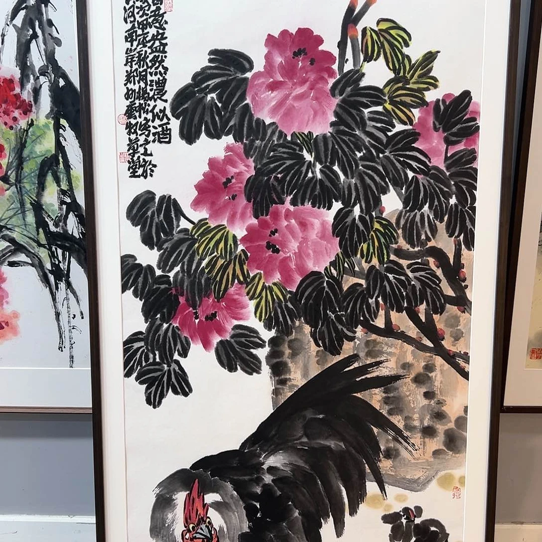 绘画芝*杨松老师花鸟画作品