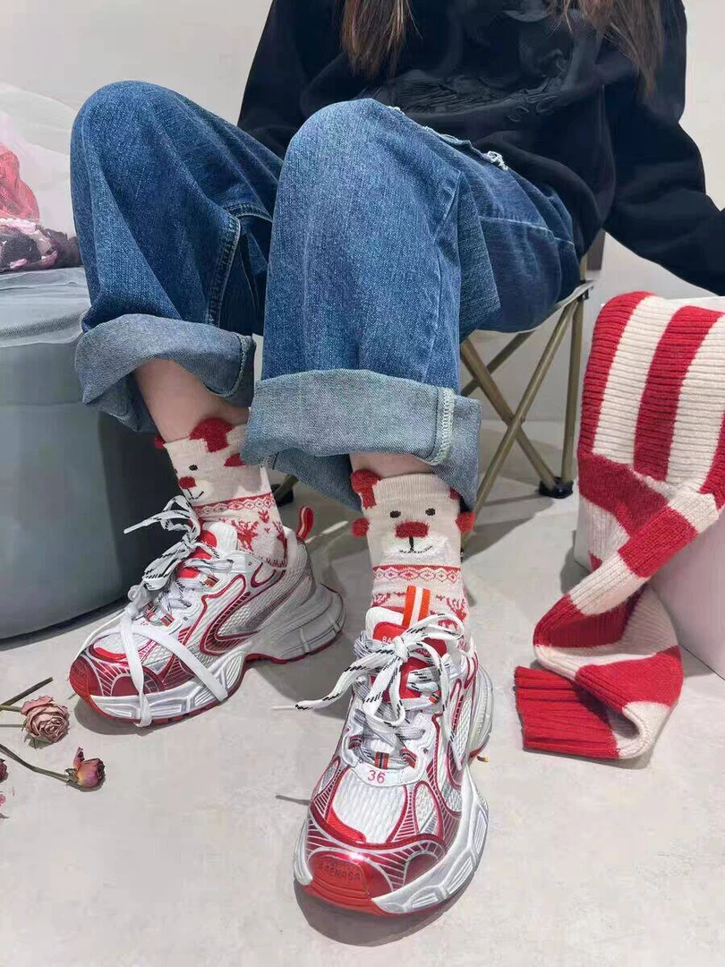 2848新款小白鞋网面休闲鞋时尚潮款老爹鞋百搭运动鞋女鞋