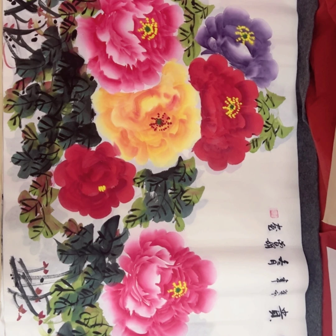 【闪购商品】书法牡丹