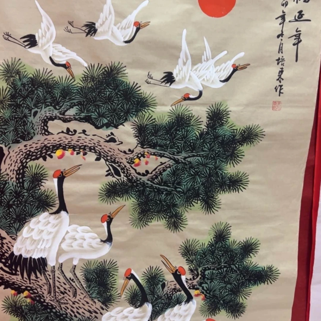 【闪购商品】书法鹤