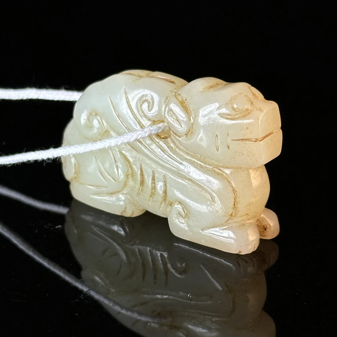 清和田玉天禄佩 ZC060705*【上海兰馨】