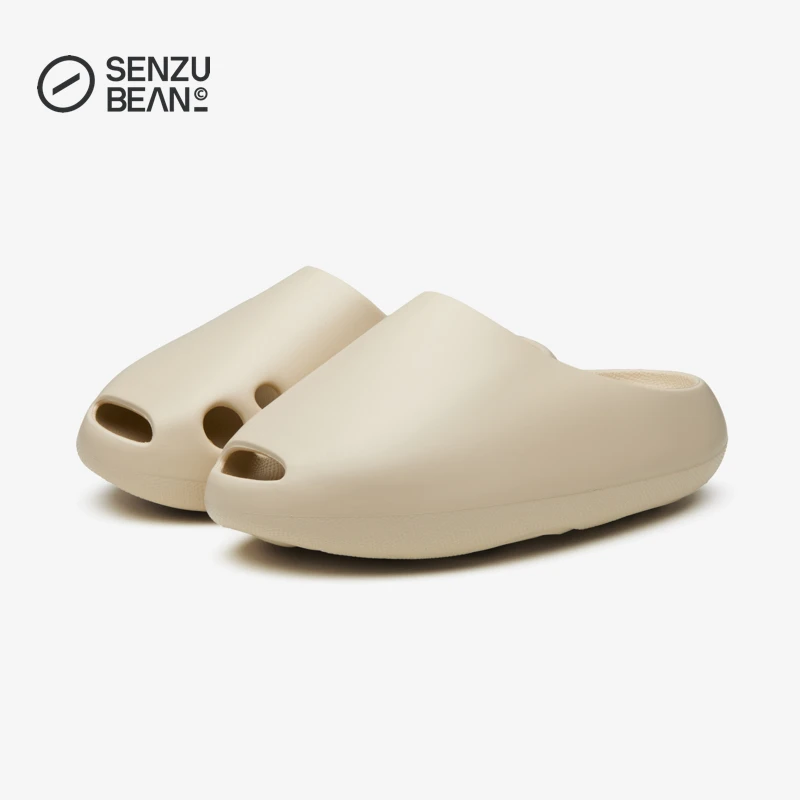 SENZU BEAN新款仙豆拖鞋厚底防滑踩屎感情侣外穿SZB凉拖男女鞋子