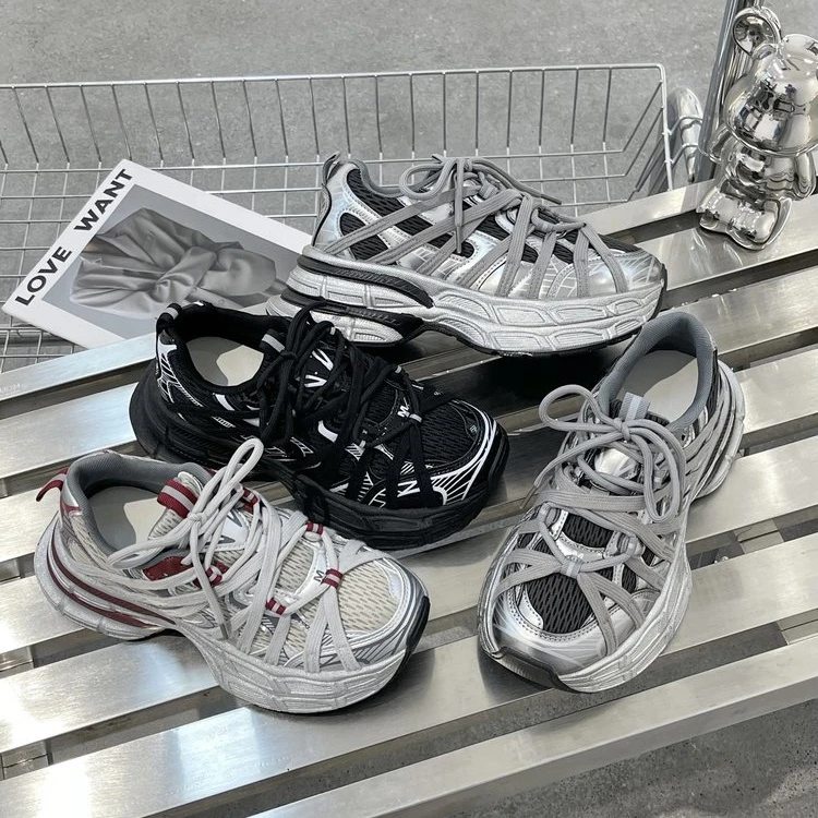 KAISER/凯撒安哥拉穿搭厚底增高百搭老爹鞋KS6230