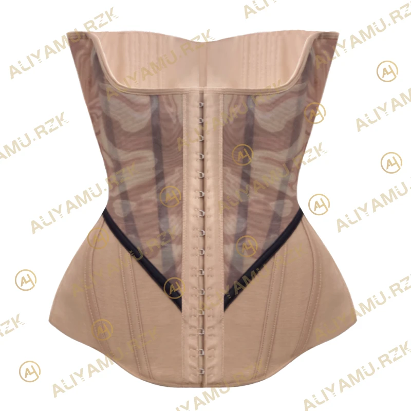 阿俪雅木ALY夏季傲慢轻薄网纱塑腰收腹护胯沙漏美体塑形束腰带